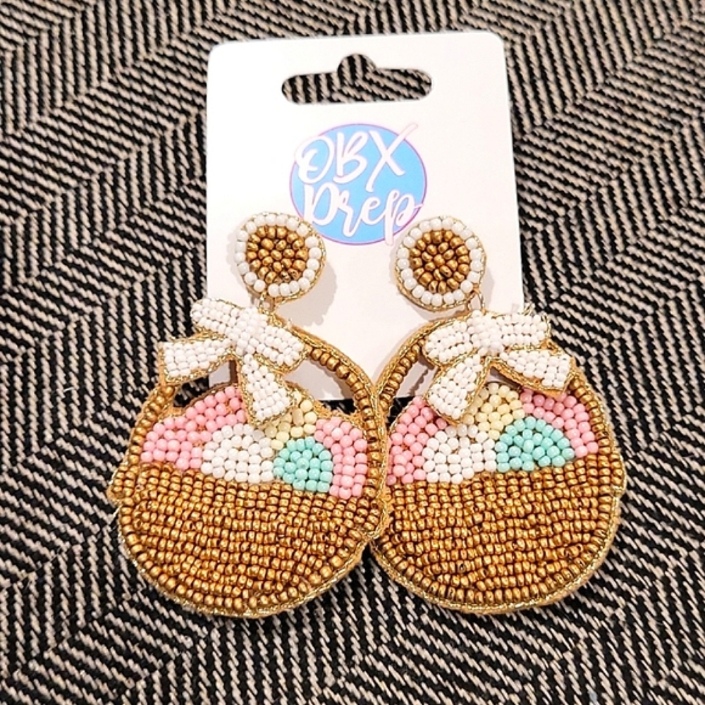 Easter Bead Earrings